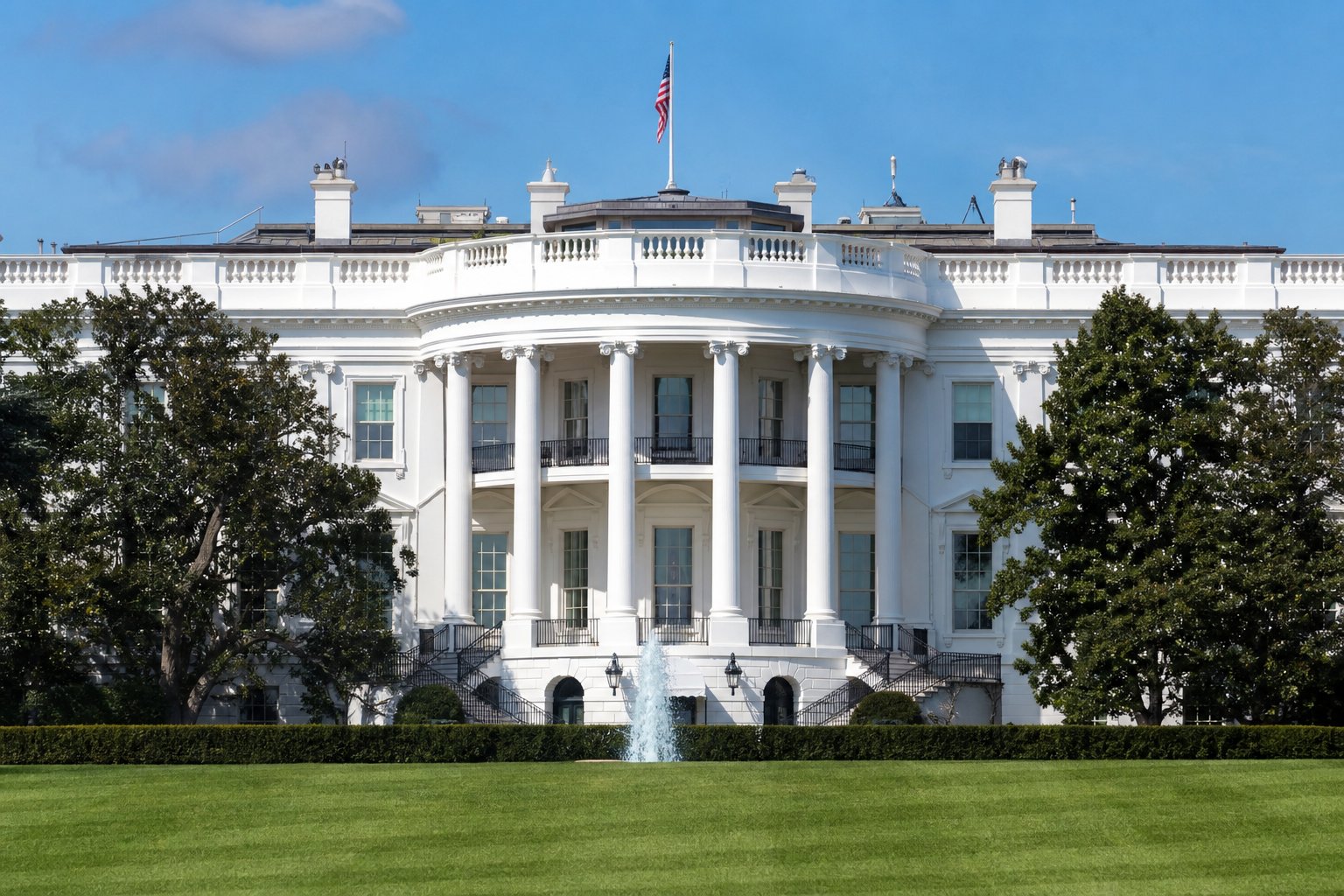 The White House in Washington DC
